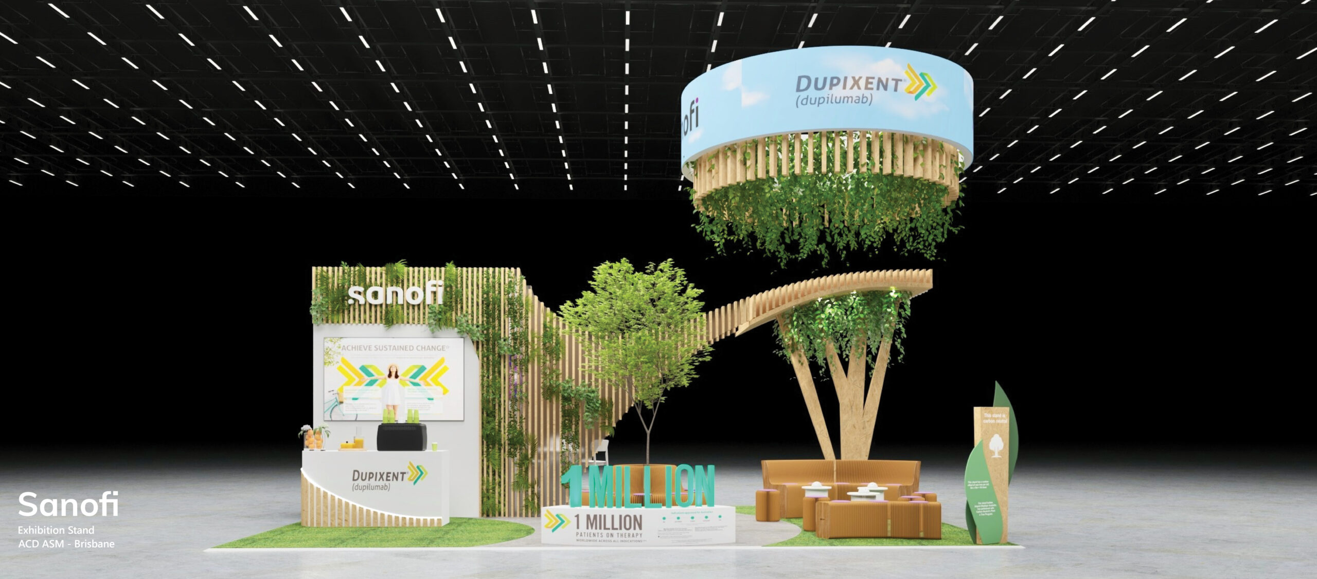 Sanofi - Exhibition Stand - ACD ASM - Brisbane