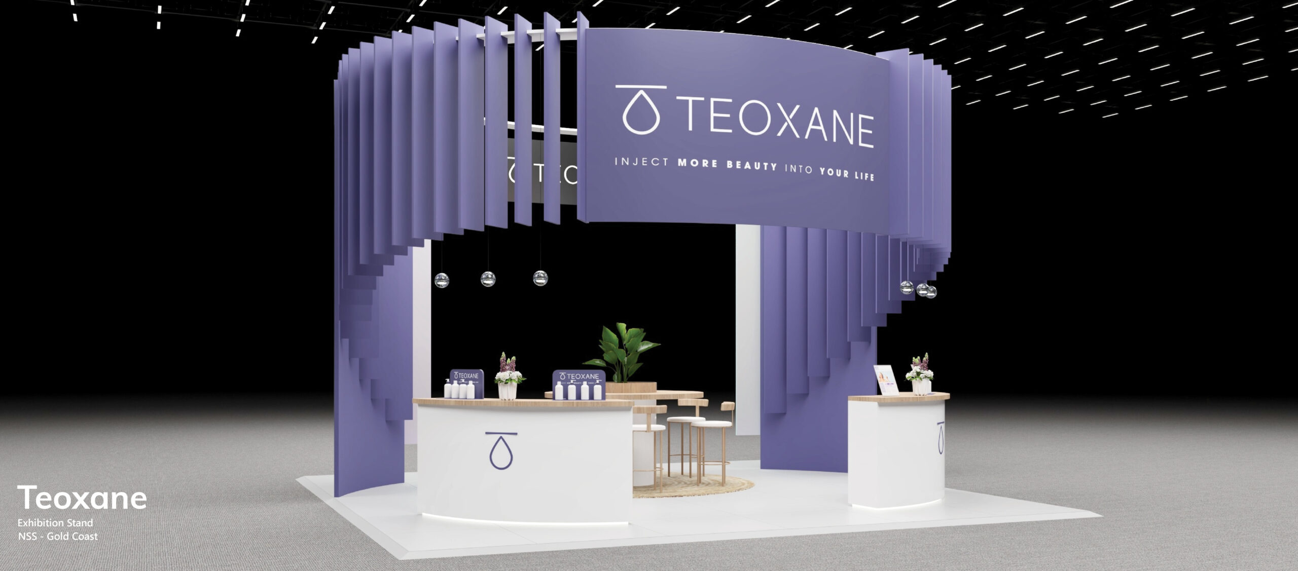 Teoxane - Exhibition Stand - NSS - Gold Coast